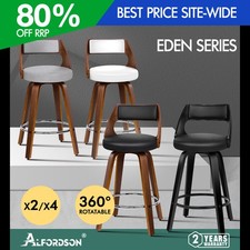 ALFORDSON 2x Bar Stools Swivel
