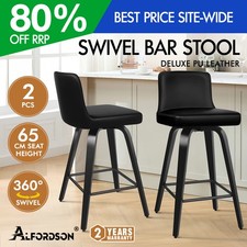 ALFORDSON 2x Swivel Bar Stools