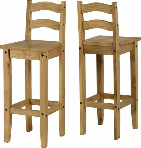 Wooden bar stools high chairs - bar,