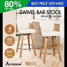 ALFORDSON 4x Swivel Bar Stools