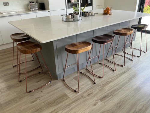 Kitchen bar stools wooden - bar,