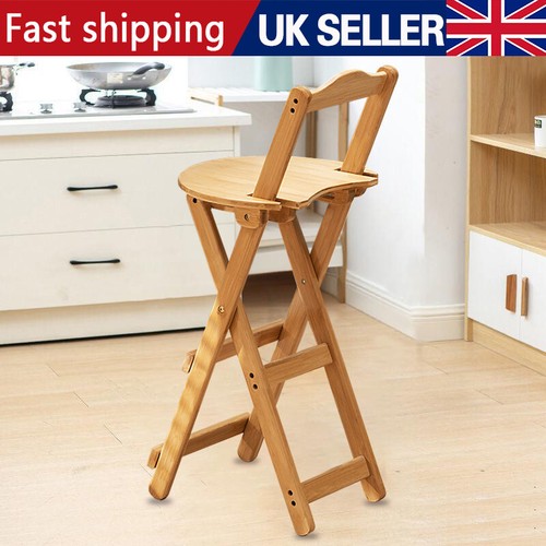 Wooden folding bar stool - folding,
