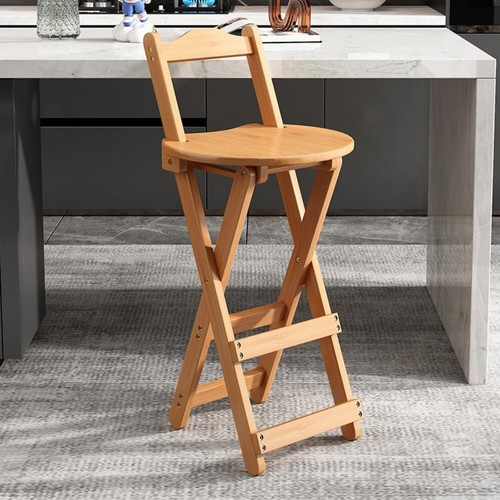 Wooden folding bar - bar, stool