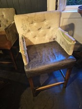 5 Wooden Bar Stools high